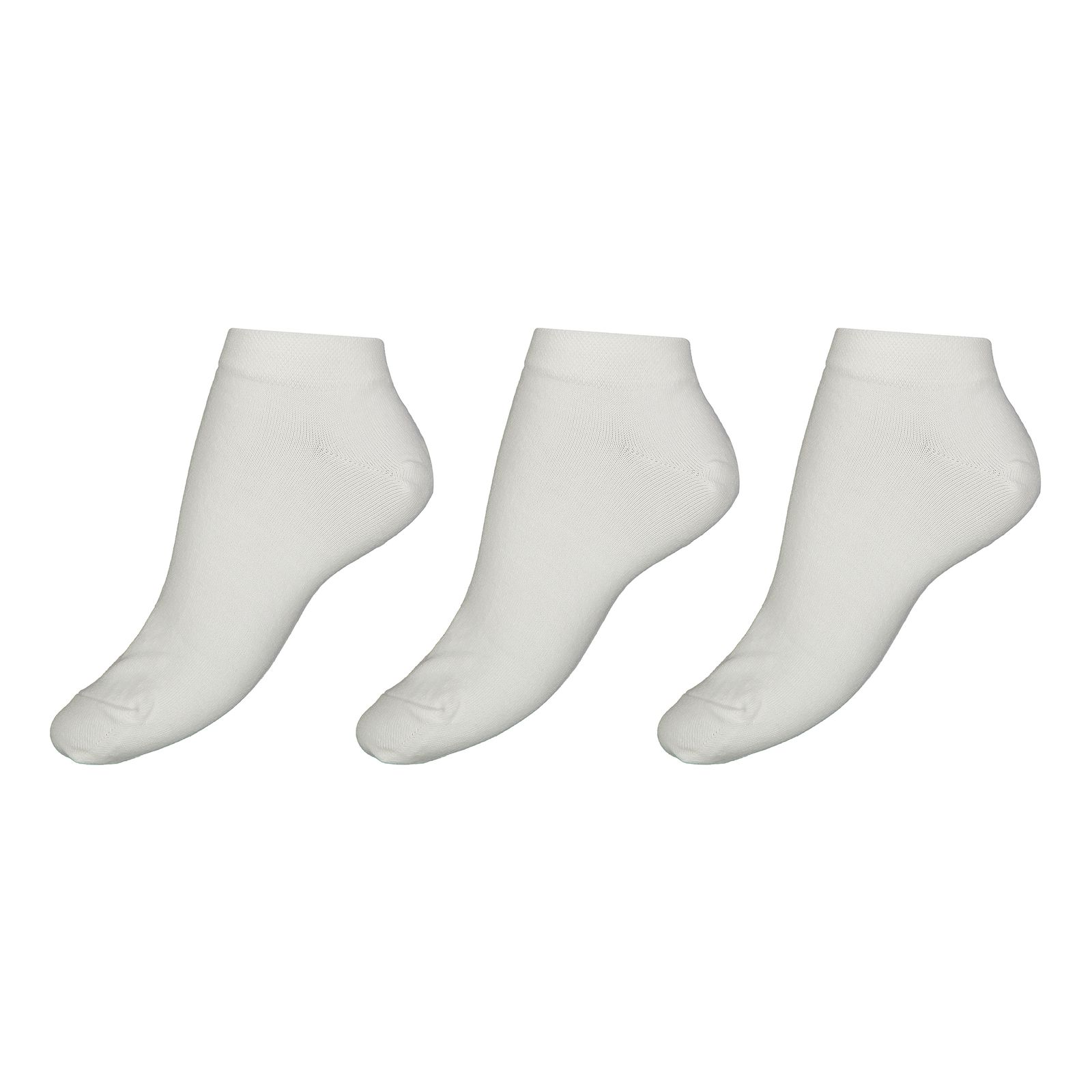 جوراب ساق کوتاه زنانه ایزی دو مدل 2141 بسته 3 عددی -  - 1