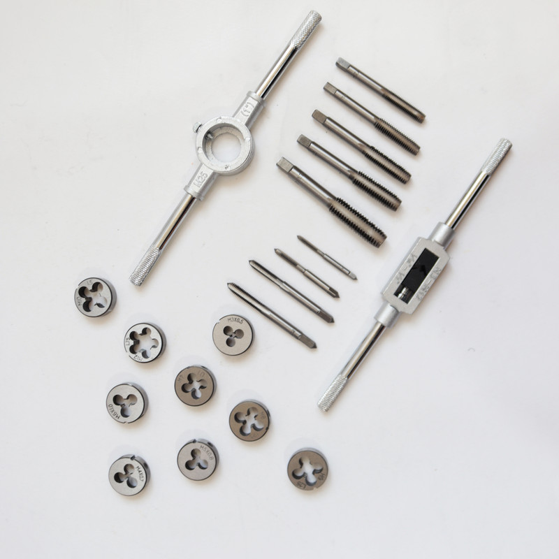 حدیده و قلاویز مدل آیس راک کد YP-3-12MM مجموعه 20 عددی