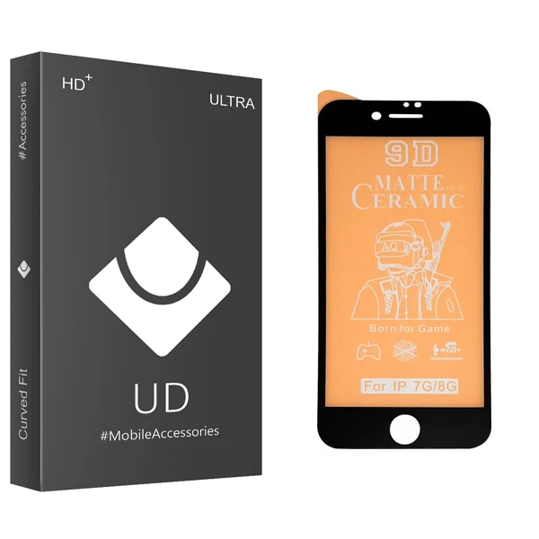 محافظ صفحه نمایش مات یو دی مدل ULTRA مناسب برای گوشی موبایل اپل iphone 7/8