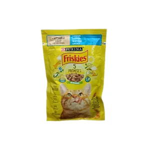 پوچ‌ گربه فریسکیز مدل Salmon_85 وزن 85 گرم