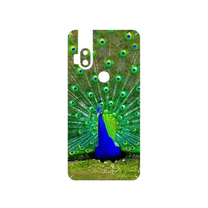 MAHOOT Peacock Cover Sticker for Motorola One Hyper