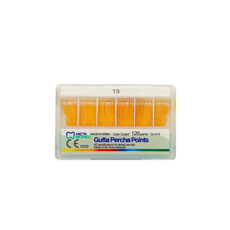گوتا دندانپزشکی متا بایومد مدل 15 بسته 120 عددی