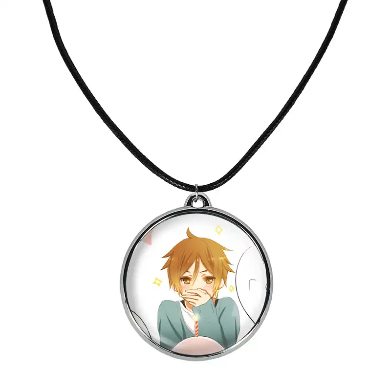 گردنبند خندالو مدل انیمه فروشگاه تاماکو Tamako Market کد 2430024302