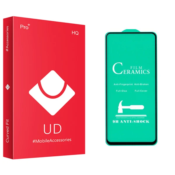 محافظ صفحه نمایش سرامیکی یو دی مدل +PRO مناسب برای گوشی موبایل شیائومی Redmi Note 9 Pro / Note 9S