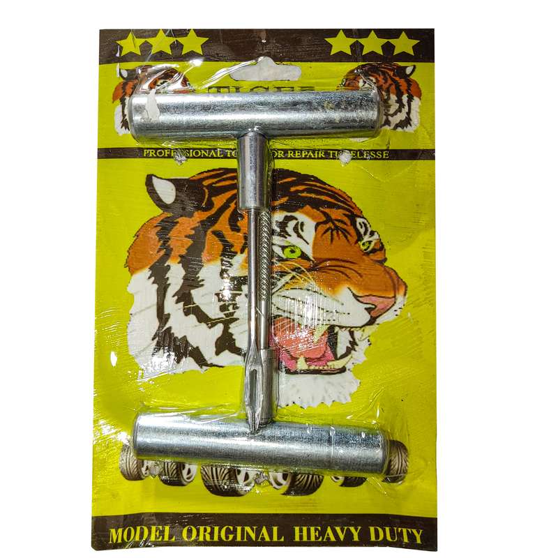 کیت پنچر گیری لاستیک خودرو تایگر مدل ORGINAL HEAVY DUTY مجموعه 2 عددی