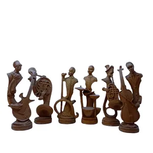 مجسمه طرح نوازنده گان مجموعه 6 عددی 