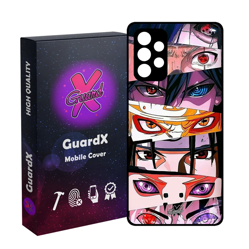 کاور گارد ایکس طرح ناروتو انیمه مدل Glass10547 مناسب برای گوشی موبایل سامسونگ Galaxy A32 4G