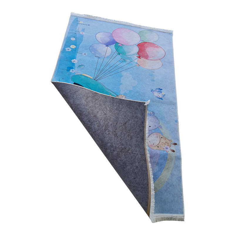 فرش پارچه ای مدل فرشینه طرح اتاق کودک و نوجوان کد 100313