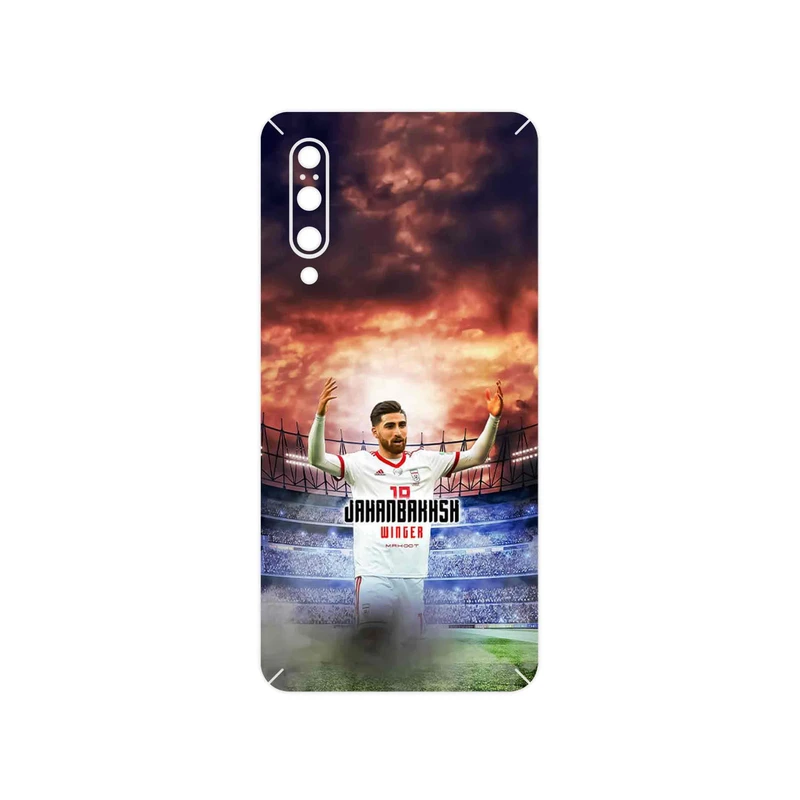 برچسب پوششی ماهوت مدل Alireza Jahanbakhsh مناسب برای گوشی موبایل شیائومی Mi 9