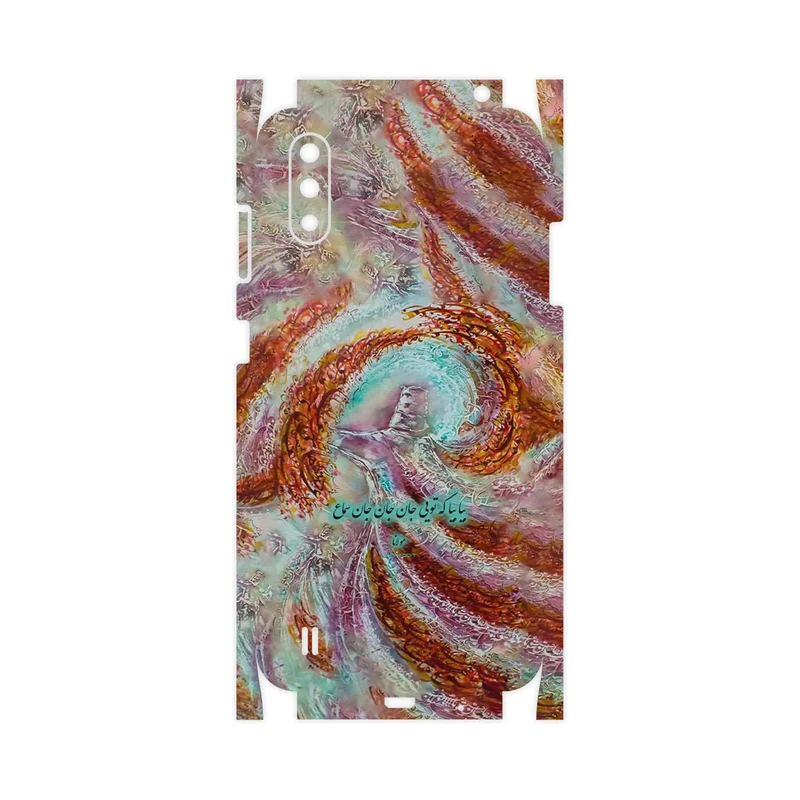 برچسب پوششی ماهوت مدل Molana-FullSkin مناسب برای گوشی موبایل سامسونگ Galaxy A01