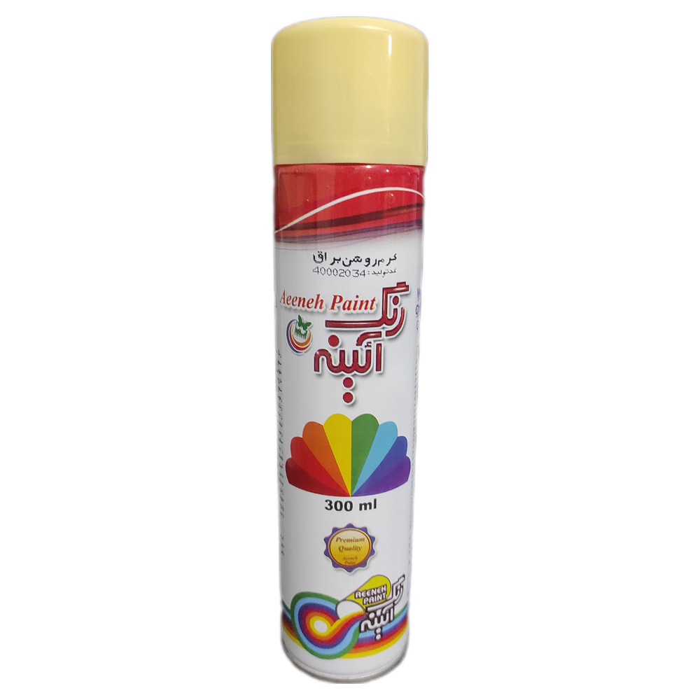 اسپری رنگ کرم آیینه کد 109 حجم 300 میلی لیتر بسته 3 عددی اسپری رنگ کرم آیینه کد 109 حجم 300 میلی لیتر بسته 3 عددی