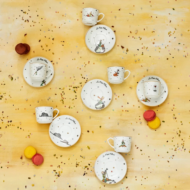 عکس شماره 11 : سرویس قهوه خوری 12 پارچه 6 نفره کاراجا مدل kucuk prens