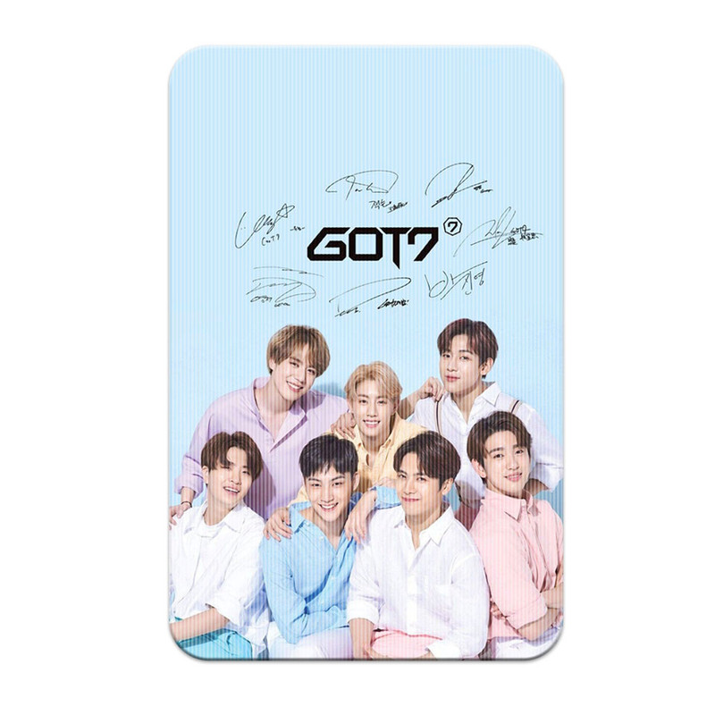 استیکر کارت پرمانه طرح GOT7 کد pm3d.2189