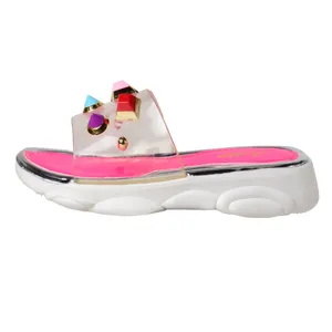 دمپایی دخترانه پاپا مدل سنگی کد SRKH.3387