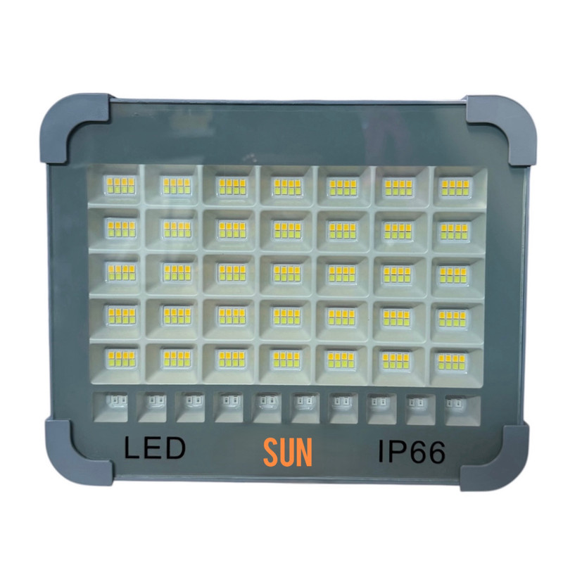 چراغ روشنایی مدل خورشیدی شارژی 300w-SUN