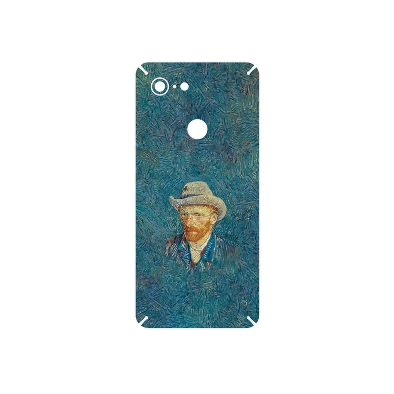 برچسب پوششی ماهوت مدل Self portrait with a gray felt hat مناسب برای گوشی موبایل گوگل Pixel 3