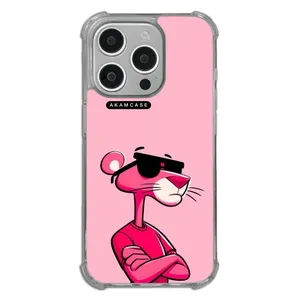 AKAM AMC-WTA15PRO-PINK PANTHER11 Cover For Apple iPhone 15 Pro