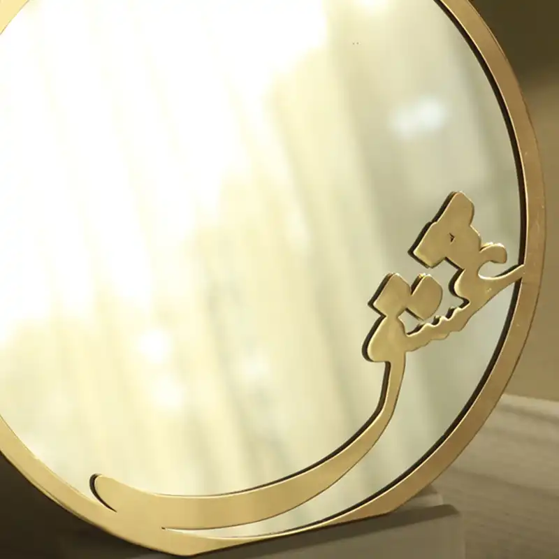 آینه رومیزی مدل عشق