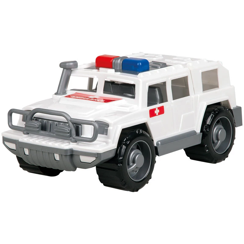 ماشین بازی زرین تویز مدل هامر آمبولانس جعبه ای کد 5277