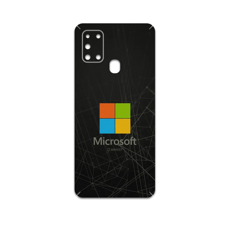 برچسب پوششی ماهوت مدل Mcrsft مناسب برای گوشی موبایل سامسونگ Galaxy A21s