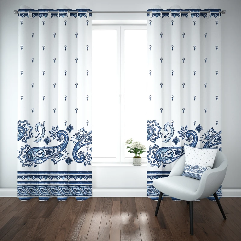 پرده مدل b2137 سایز 140×280 سانتی متر