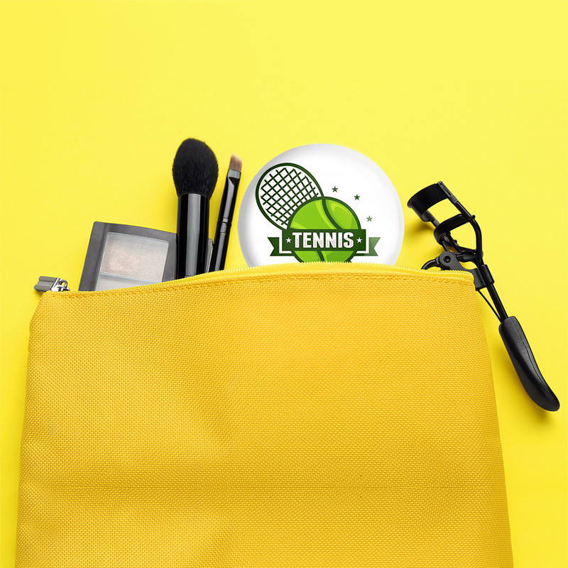 آینه جیبی خندالو مدل تنیس Tennis  کد 14602