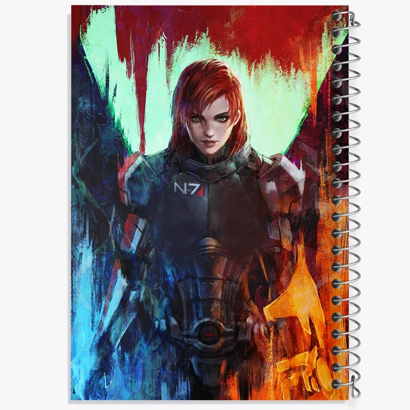 دفتر نت موسیقی 50 برگ خندالو مدل بازی مس افکت (Mass Effect) کد 31539