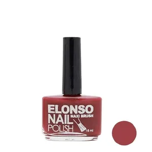 لاک براق ناخن الونسو شماره A84 رنگ قرمز