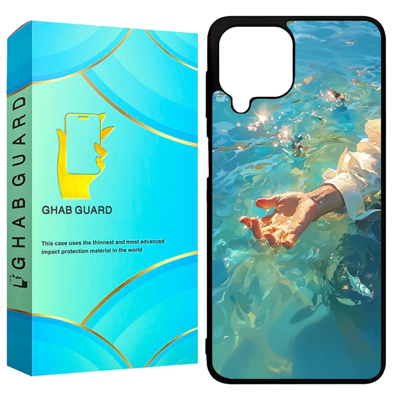 کاور قاب گارد طرح دست مدل GCHPA224 مناسب برای گوشی موبایل سامسونگ Galaxy A22 4G / M22 4G / M32 4G