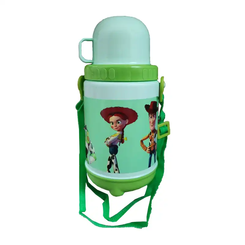 قمقمه مدل لیوان دار طرح داستان اسباب بازی گنجایش 0.5 لیتر