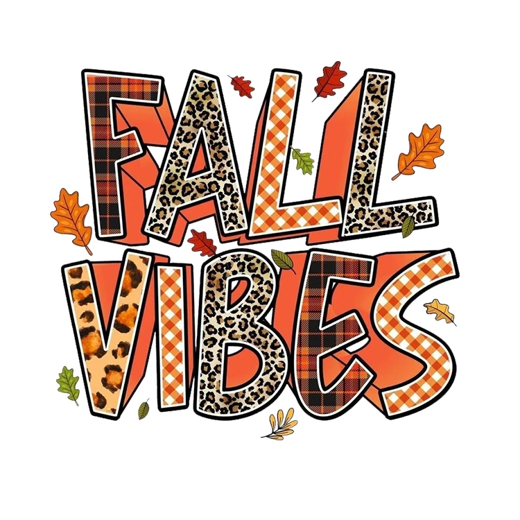 استیکر پارچه و لباس پاد آفرین مدل پاییز کد S787