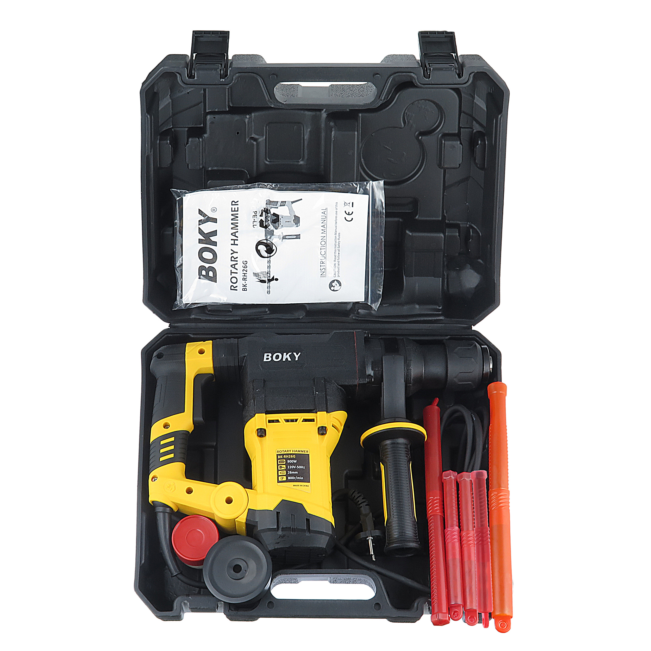 دریل بتن کن بوکی مدل BK-RH26G-900W