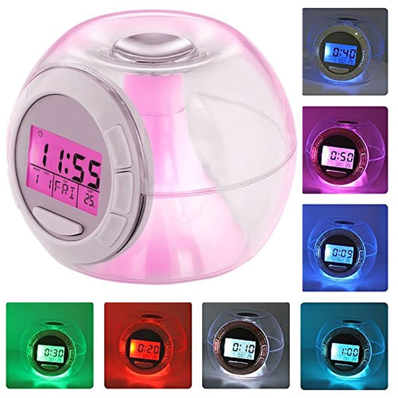ساعت رومیزی دیجیتالی مدل 7color
