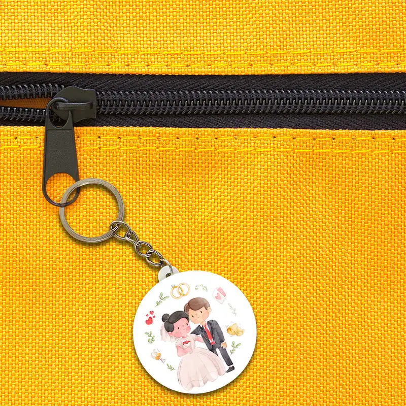 جاکلیدی خندالو مدل عروس و داماد کد 29623