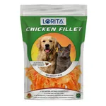 تشویقی سگ و گربه لوریتا مدل DRIED CHICKEN FILLET وزن 30 گرم