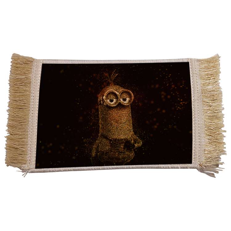 فرش ماشینی دیوارکوب مدل مینیون کد 26