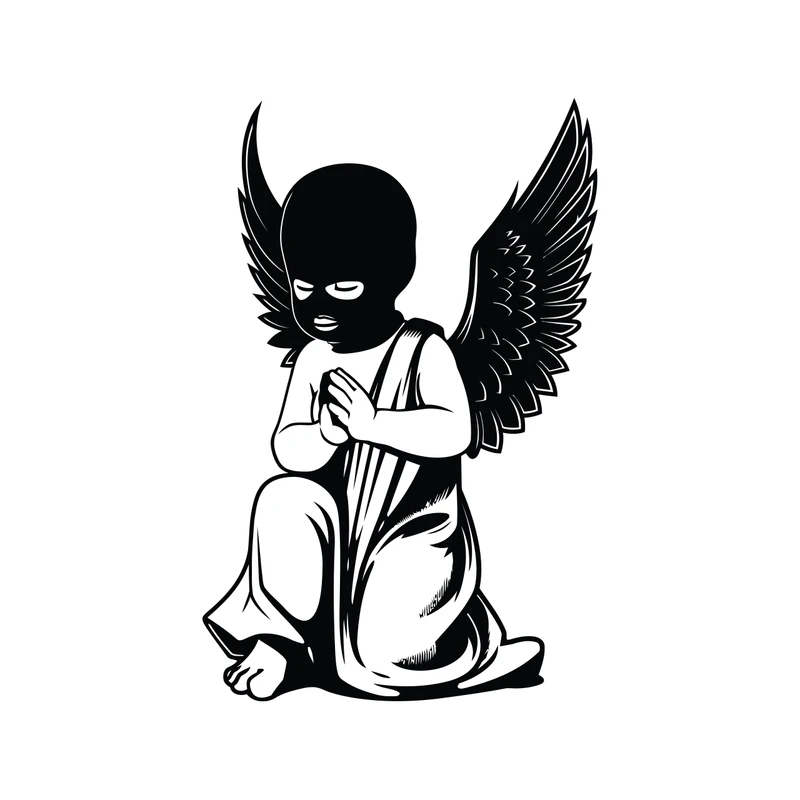 استیکر پویا مارکت مدل فرشته کد 1751