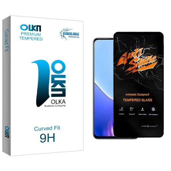 محافظ صفحه نمایش کولینگ مدل Olka Antistatic مناسب برای گوشی موبایل ریلمی V50s