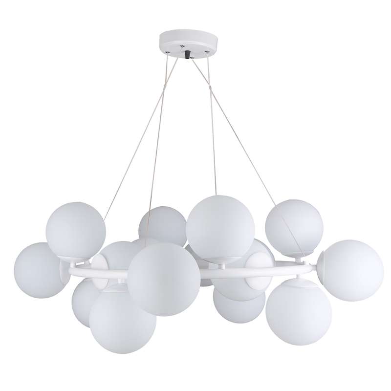 لوستر 16 شعله چشمه نور کد A1221/16WT