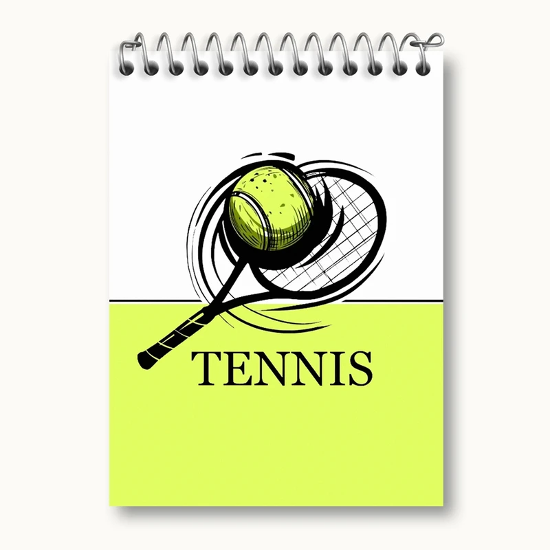 دفتر یادداشت 50 برگ خندالو مدل تنیس Tennis کد 26614