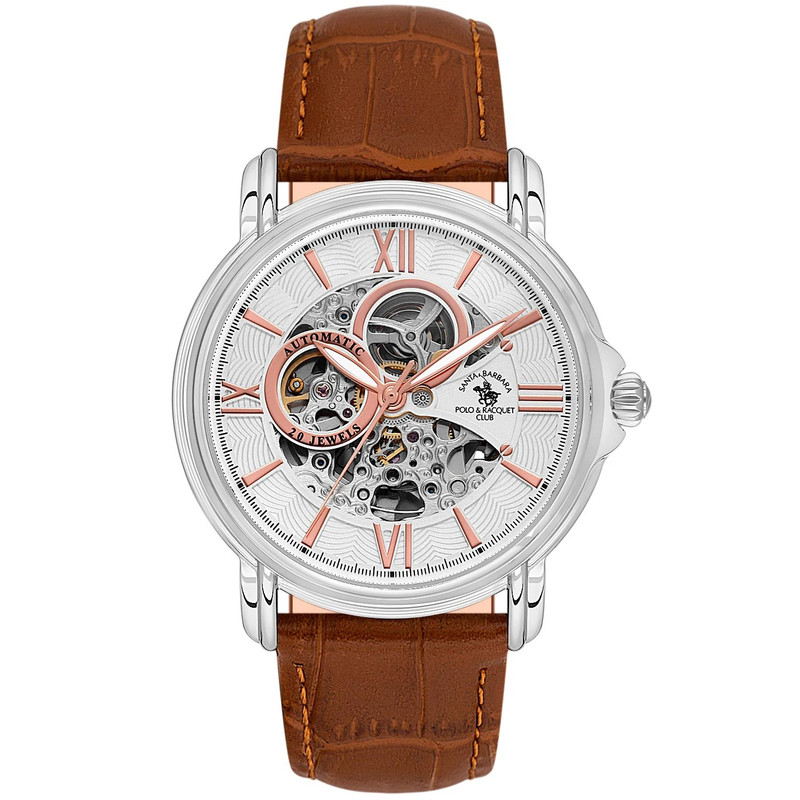 ساعت مچی عقربه‌ای مردانه مکانیکی سانتا باربارا پولو راکت کلاب مدل SB.8.10002-3