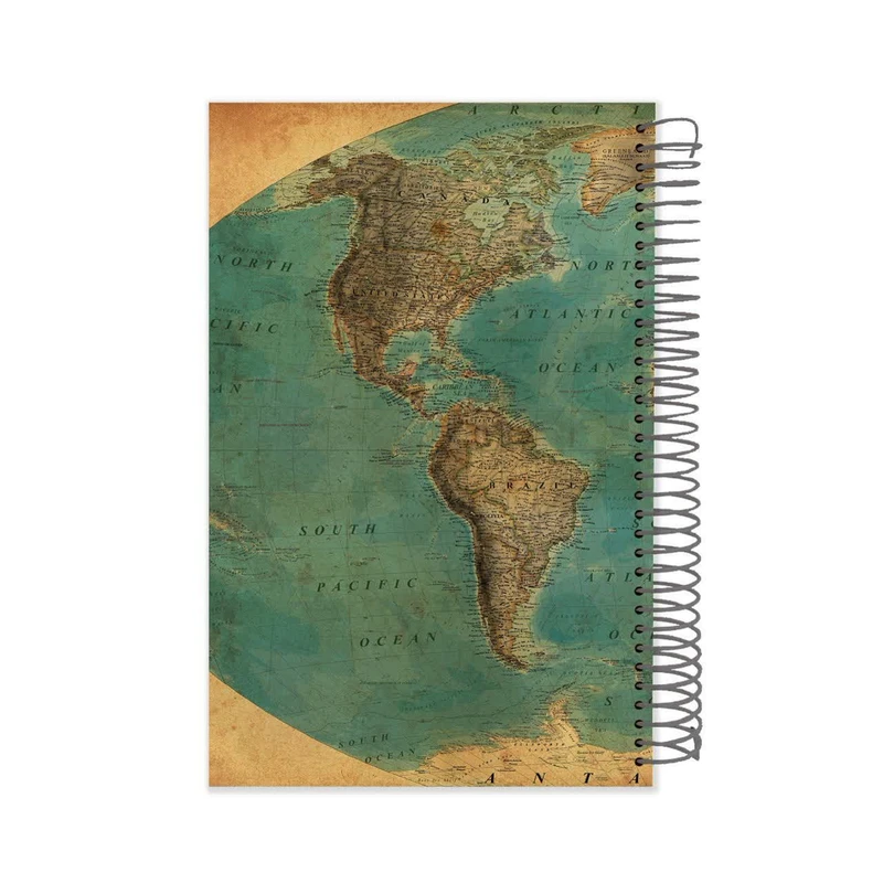  دفتر طراحی 65 برگ طرح نقشه ارتفاعات جهان کد ROST-122