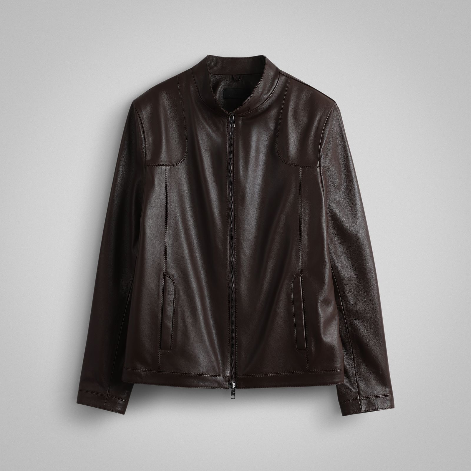 کت چرم مردانه چرم مشهد مدل K0608-001 -  - 16