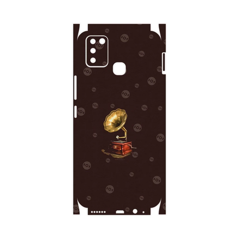 برچسب پوششی ماهوت مدل Gramophone Nostalgia-FullSkin مناسب برای گوشی موبایل اینفینیکس Smart 6 X657B