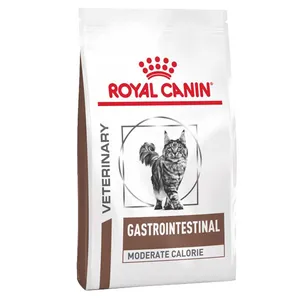 غذای خشک گربه رویال کنین مدل Gastrointestinal Moderate Calorie وزن 2 کیلوگرم