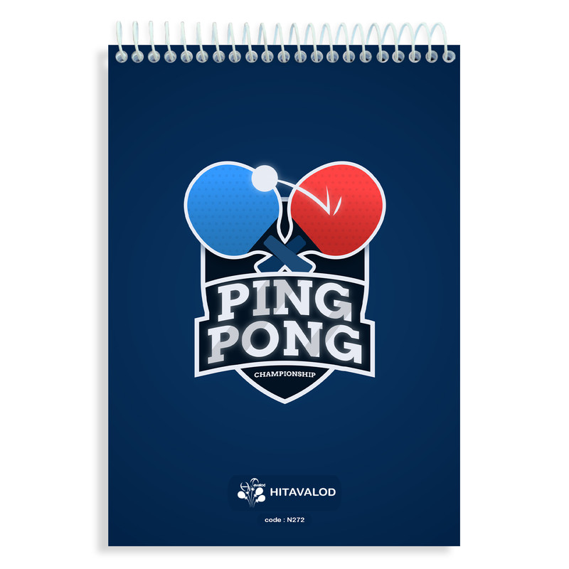  دفتر نقاشی 60 برگ مدل پینگ پنگ کد N272 