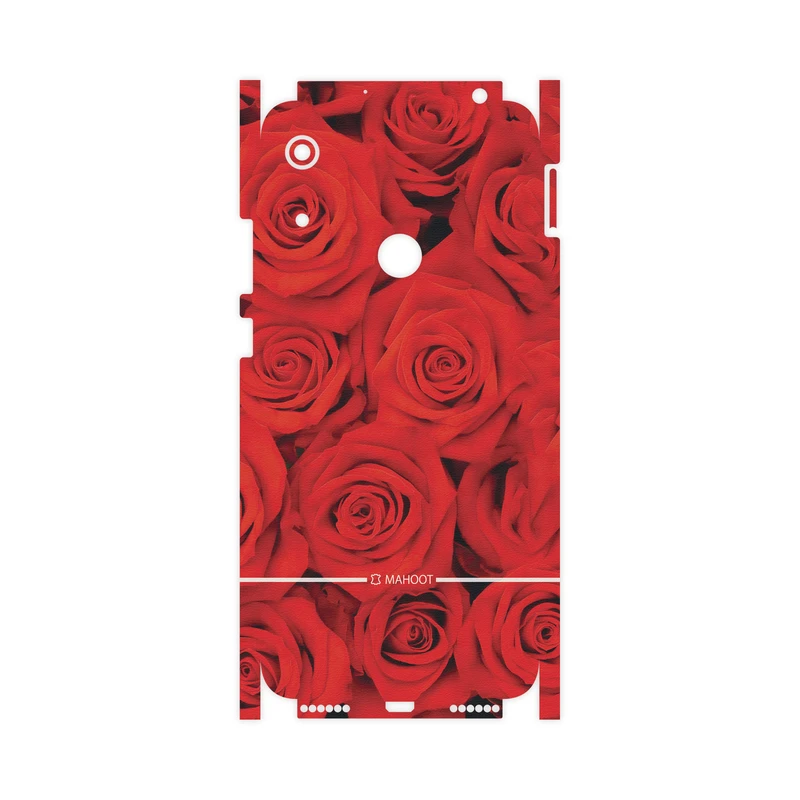 برچسب پوششی ماهوت مدل Red-Flower-FullSkin مناسب برای گوشی موبایل هوآوی Y6s 2019