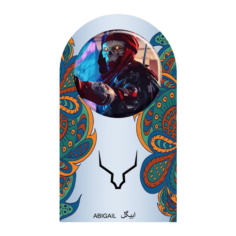 پیکسل ابیگل طرح بازی اپکس لجندز کد apex legends 003