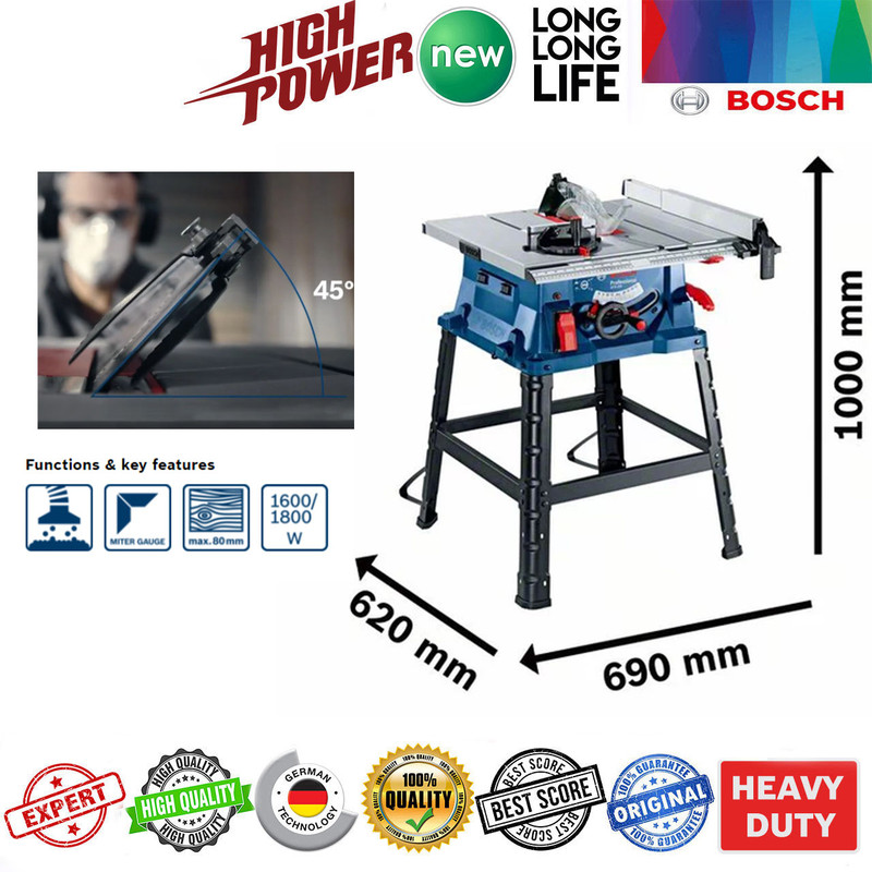 اره میزی نجاری بوش مدل GTS 254 Bosch Professional
