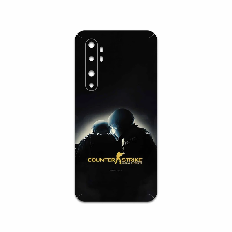 برچسب پوششی ماهوت مدل Counter-Strike مناسب برای گوشی موبایل شیائومی Mi Note 10 Lite